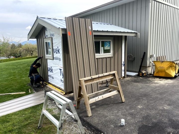 Framing Services Shed